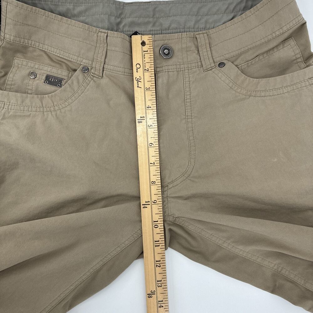 Kuhl Radikl Pants Men 32x36 Brown Stretch Outdoors Active Hike Camp (Fits 32x34) - Picture 16 of 16